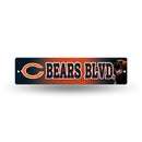 NFL Chicago Bears Plastic 4" x 16" Street Sign By Rico Industries