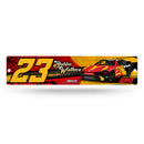 Bubba Wallace No. 23 Plastic Street Sign