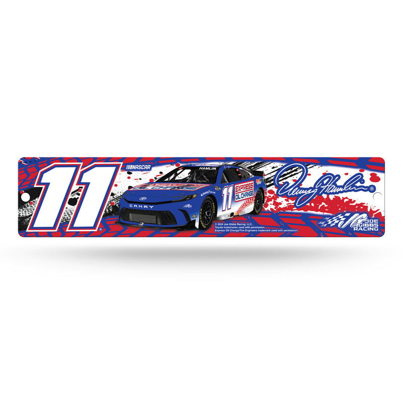 Denny Hamlin No. 11 Plastic Street Sign