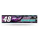 Alex Bowman No. 48 Plastic Street Sign