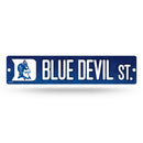 Duke Blue Devils Plastic Street Sign