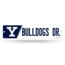 Yale Bulldogs Plastic Street Sign