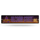 NCAA Alcorn State Braves Plastic 4" x 16" Street Sign By Rico Industries