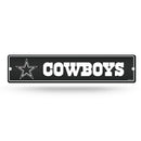 NFL Dallas Cowboys Plastic 4" x 16" Street Sign By Rico Industries