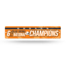 NCAA Tennessee Volunteers Plastic 4" x 16" Street Sign By Rico Industries