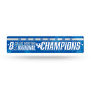 NCAA Kentucky Wildcats Plastic 4" x 16" Street Sign By Rico Industries