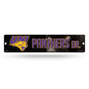 Northern Iowa Panthers Plastic Street Sign (4" x 16")