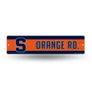 NCAA Syracuse Orange Plastic 4" x 16" Street Sign By Rico Industries