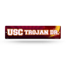 NCAA Southern California Trojans Plastic 4" x 16" Street Sign By Rico Industries