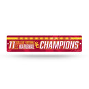 NCAA Southern California Trojans Plastic 4" x 16" Street Sign By Rico Industries