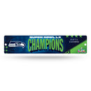 Seattle Seahawks 2026 Super Bowl LX Champions Plastic Street Sign