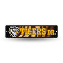 NCAA Fort Hays State Tigers Plastic 4" x 16" Street Sign By Rico Industries