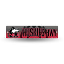 NCAA Northern Illinois Huskies Plastic 4" x 16" Street Sign By Rico Industries