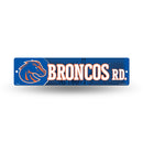 NCAA Boise State Broncos Plastic 4" x 16" Street Sign By Rico Industries