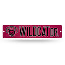 Central Washington Wildcats Plastic Street Sign