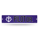 Portland Pilots Plastic Street Sign