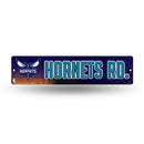 NBA Charlotte Hornets Plastic 4" x 16" Street Sign By Rico Industries