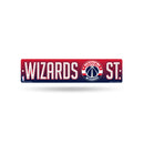 NBA Washington Wizards Plastic 4" x 16" Street Sign By Rico Industries
