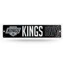 Los Angeles Kings Plastic Street Sign (4x16")