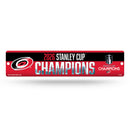 Carolina Hurricanes 2026 Stanley Cup Champions Plastic Street Sign