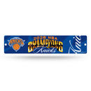 New York Knicks 2026 NBA Champions Plastic Street Sign