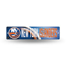 NHL New York Islanders Plastic 4" x 16" Street Sign By Rico Industries