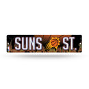 NBA Phoenix Suns Plastic 4" x 16" Street Sign By Rico Industries