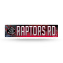 NBA Toronto Raptors Plastic 4" x 16" Street Sign By Rico Industries
