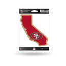 49ers "Home State" Sticker Sheet