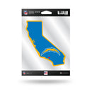 LA Chargers Home State Sticker