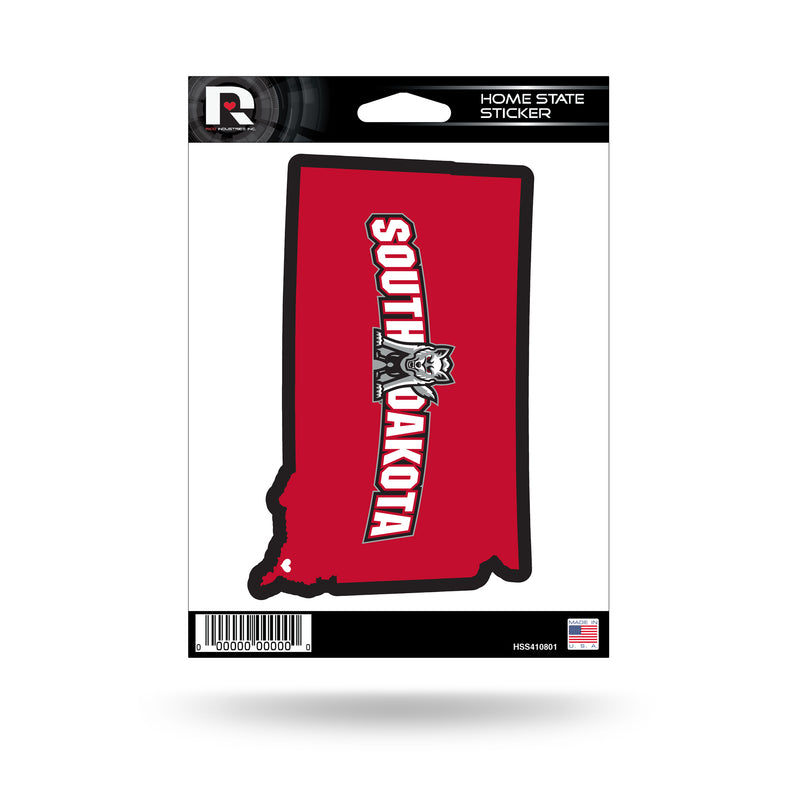 South Dakota University Home State Sticker