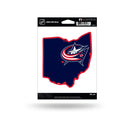Blue Jackets Home State Sticker
