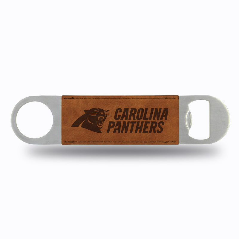 Carolina Panthers Laser Engraved Bar Blade - Brown