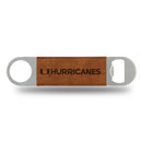 Miami Hurricanes Laser Engraved Bar Blade - Brown