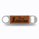 Ross Chastain No. 1 Laser Engraved Bottle Opener - Brown