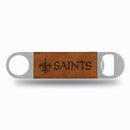 New Orleans Saints Laser Engraved Bar Blade - Brown