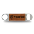 North Carolina State Wolfpack Laser Engraved Bar Blade - Brown
