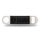 Las Vegas Raiders Laser Engraved Bar Blade - Black W/ Shield Logo