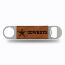 Cowboys Laser Engraved Bar Blade - Brown