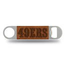 49Ers Laser Engraved Bar Blade - Brown