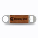 Michigan State Spartans Brown Laser Engraved Bar Blade