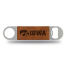 Iowa Hawkeyes Laser Engraved Bar Blade - Brown