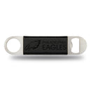 NFL Rico Industries Eagles Laser Engraved Black Bar Blade
