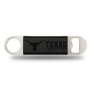NCAA Rico Industries Texas University Laser Engraved Black Bar Blade
