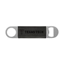 Texas Tech Black Laser Engraved Bar Blade