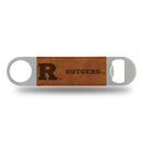 Rutgers Scarlet Knights Laser Engraved Bar Blade - Brown