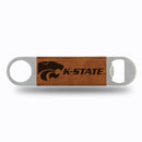 Kansas State Wildcats Laser Engraved Bar Blade - Brown