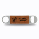 Miami Heat Brown Laser Engraved Bar Blade
