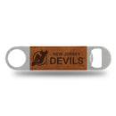 New Jersey Devils Laser Engraved Bar Blade - Brown