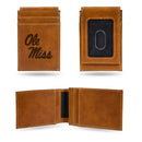 NCAA Mississippi Rebels Premium Front Pocket Wallet - Compact/Comfortable/Slim By Rico Industries